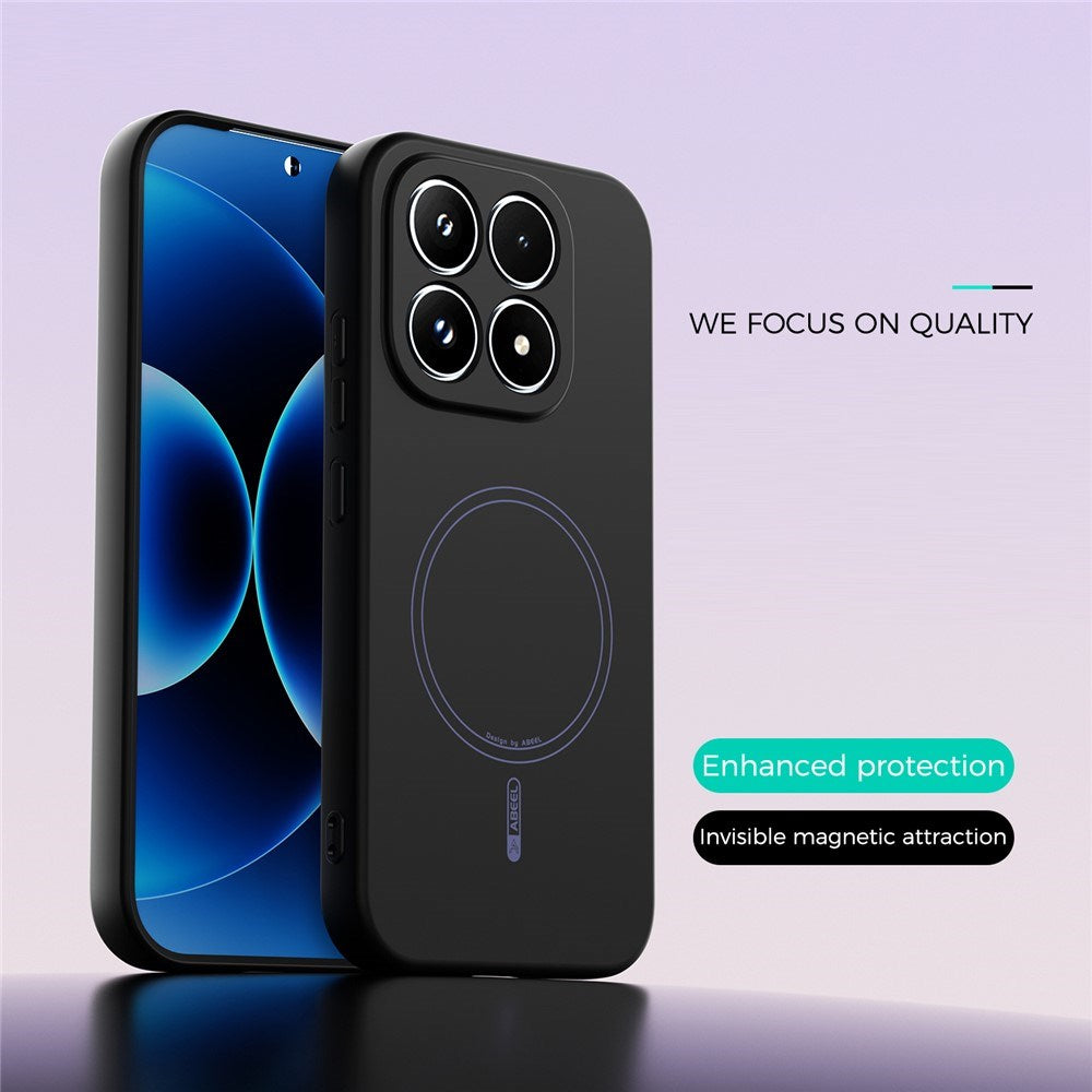 Xiaomi 17 Silikon Deksel - MagSafe Kompatibel - Svart