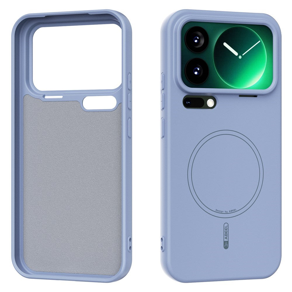 Xiaomi 17 Pro Max Silikon Deksel - MagSafe Kompatibel - Blå