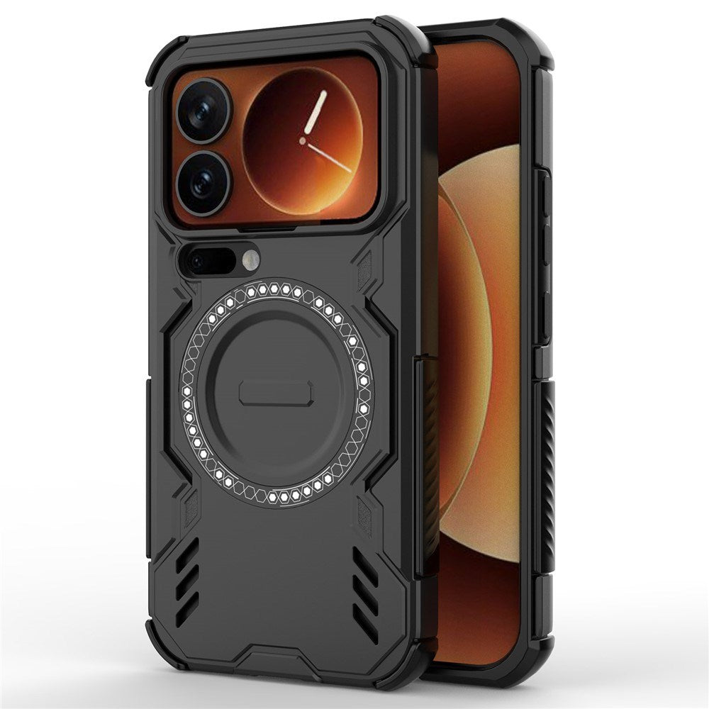 Xiaomi 17 Pro EIDERWOOD Hybrid Håndverkerdeksel m. Varmeutslipp - Svart