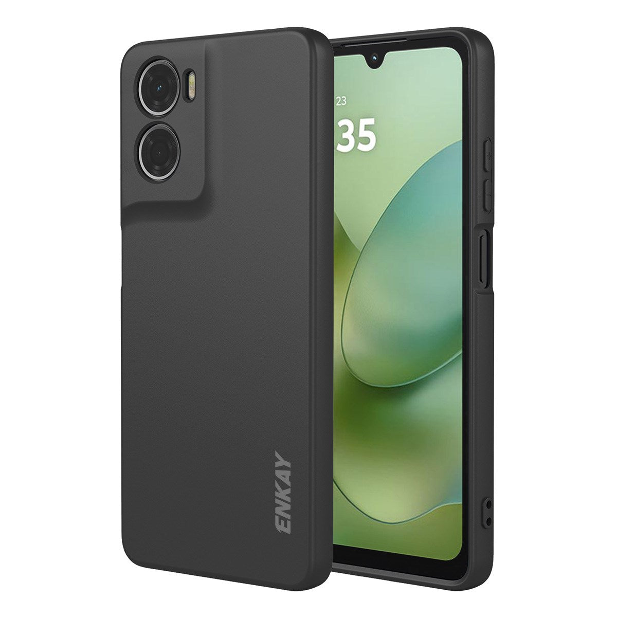 Motorola Moto G06 / G06 Power ENKAY Silikon Deksel - Svart