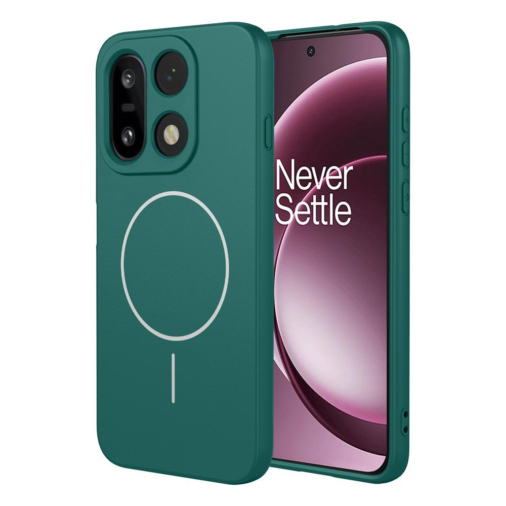 EIDERWOOD OnePlus 15 Fleksibelt Plast Deksel - MagSafe Kompatibel - Grønn