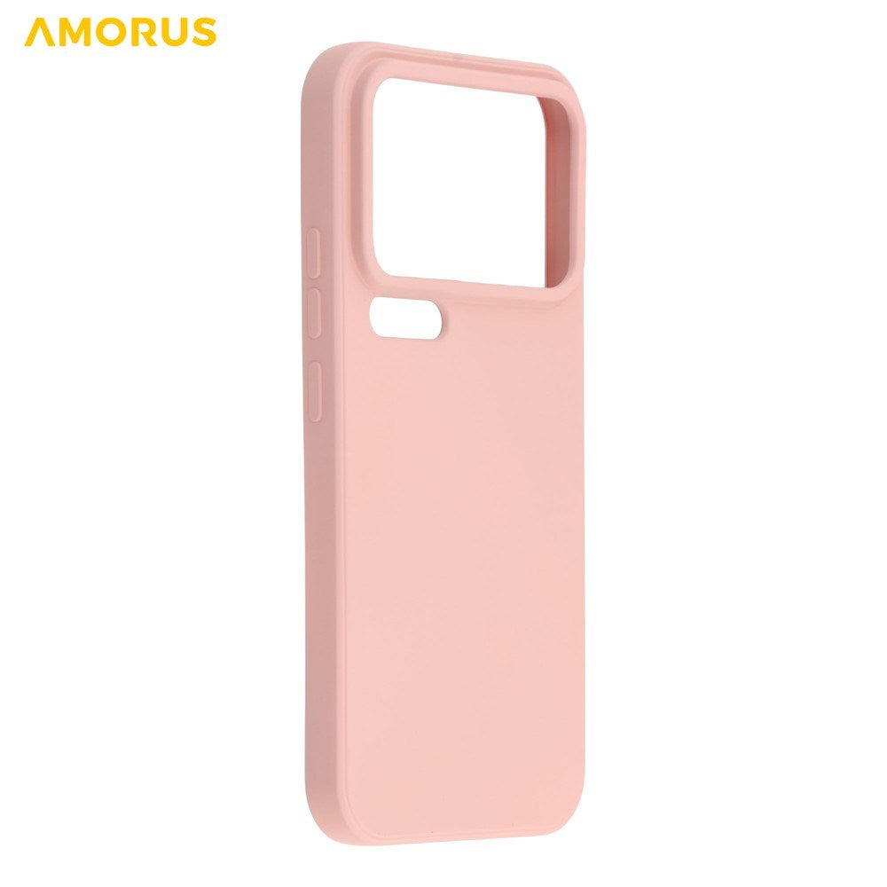 Xiaomi 17 Pro Amorus Fleksibelt Plast Deksel - Rosa