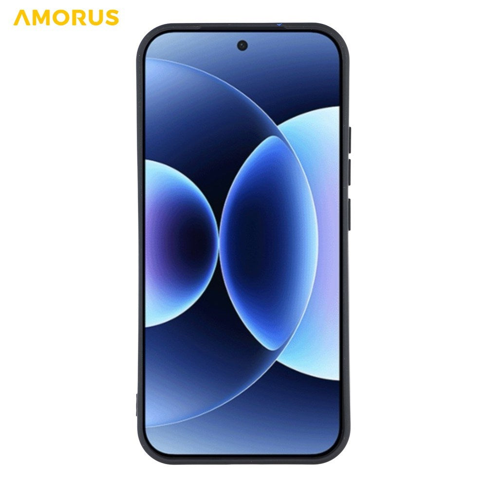 Xiaomi 17 Pro Amorus Fleksibelt Plast Deksel - Svart