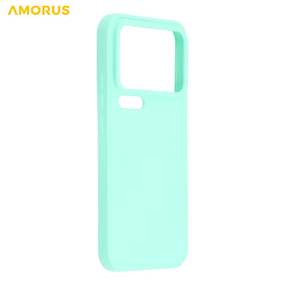 Xiaomi 17 Pro Amorus Fleksibelt Plast Deksel - Turkis