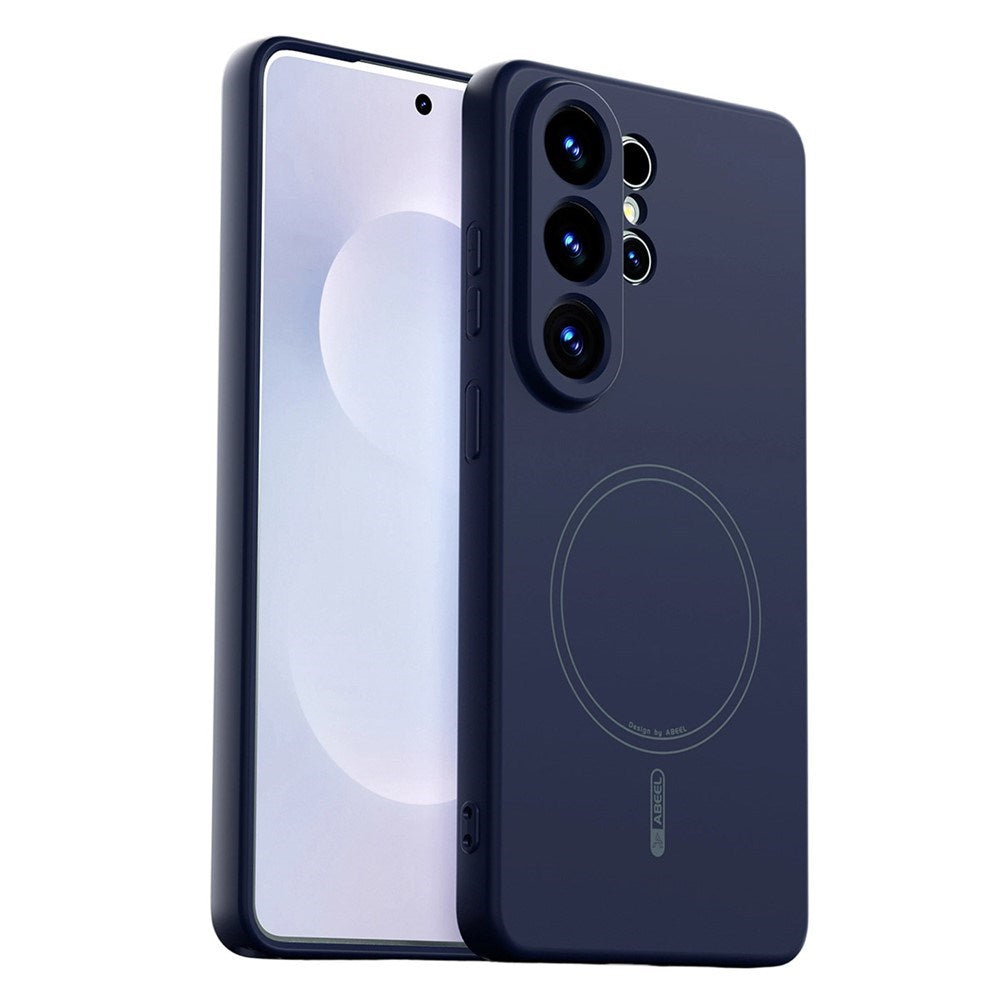 Samsung Galaxy S26 Ultra Silikon Deksel – MagSafe Kompatibel – Mørk Blå