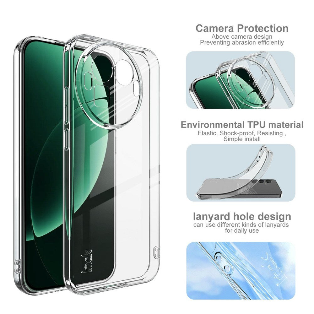 Realme GT 8 Pro IMAK Fleksibelt Plast Deksel - Gjennomsiktig