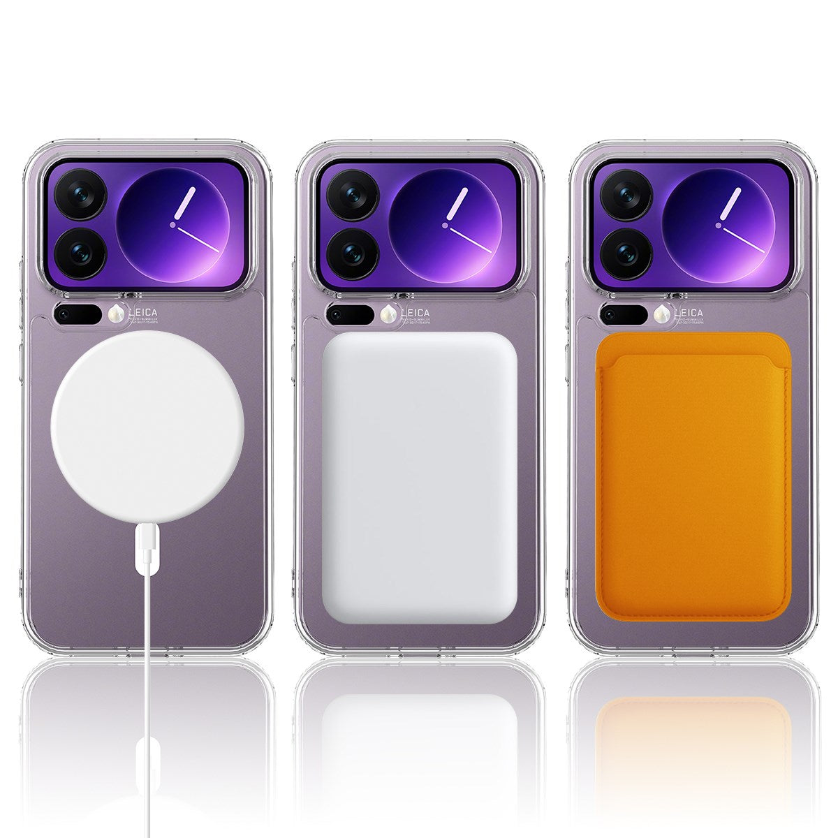 Xiaomi 17 Pro EIDERWOOD Hybrid Plast Deksel - MagSafe Kompatibel - Gjennomsiktig