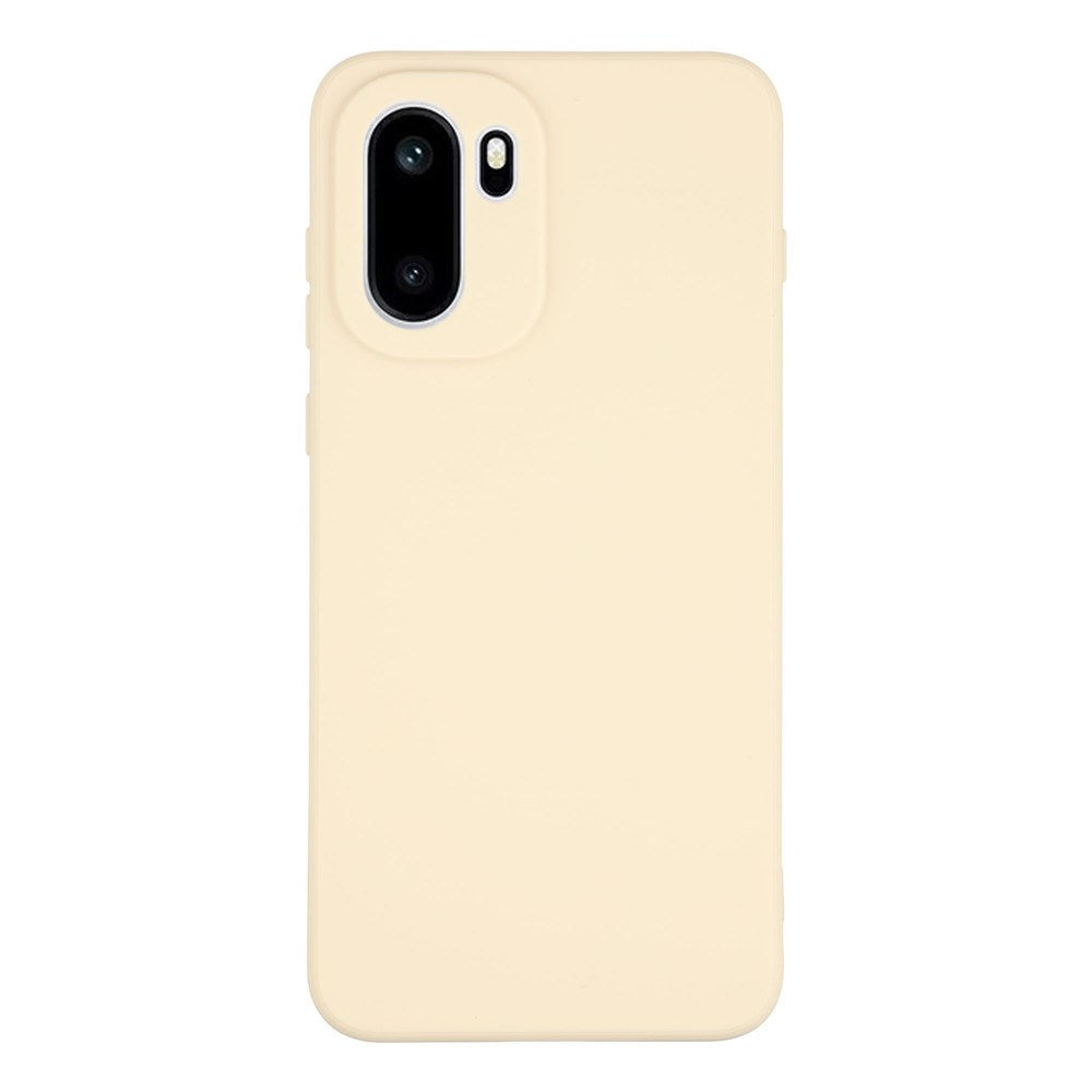 OnePlus 15R EIDERWOOD Fleksibelt Plast Deksel - Beige