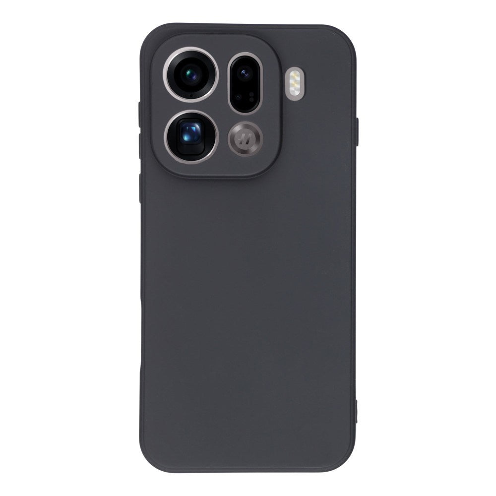 EIDERWOOD OPPO Find X9 Pro Fôret Fleksibelt Plast Deksel - Svart
