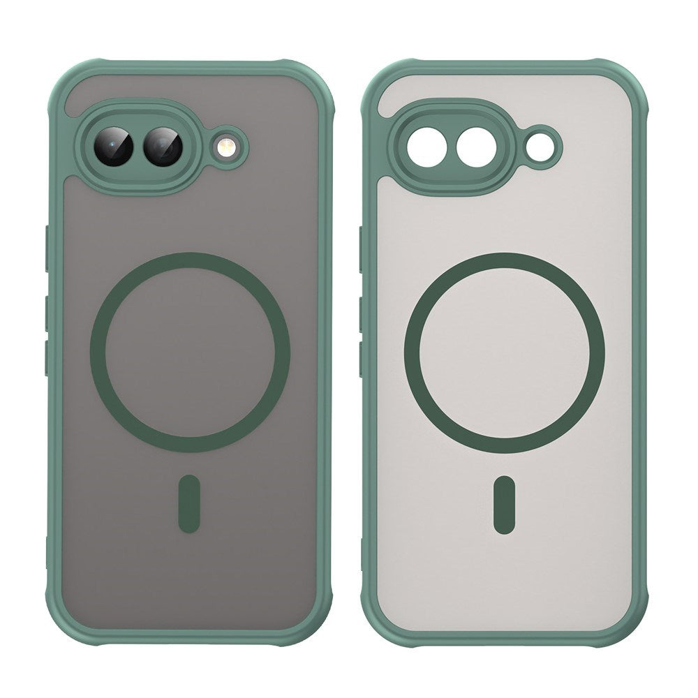 Google Pixel 10a EIDERWOOD Matt Hybrid Plast Deksel - MagSafe Kompatibel - Grønn