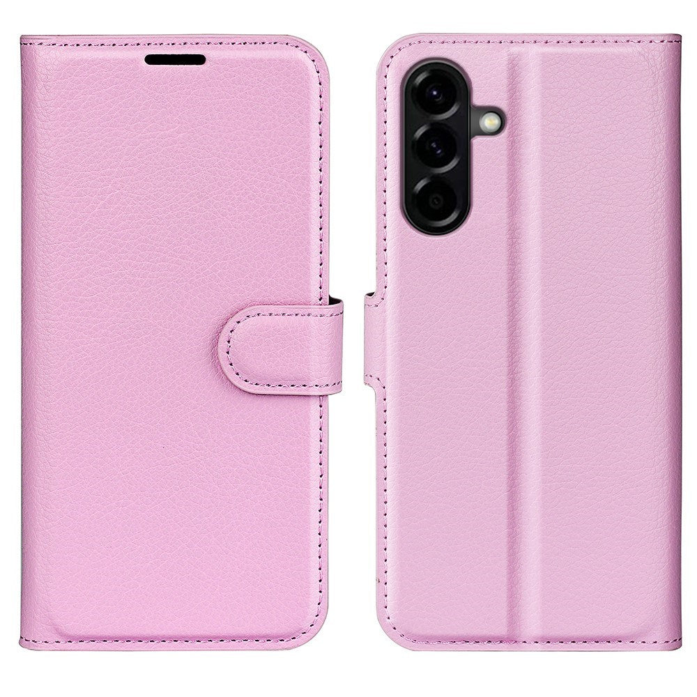EIDERWOOD Samsung Galaxy A57 Kunstskinn Flip Deksel m. Kortholder & Ståfunksjon - Rosa