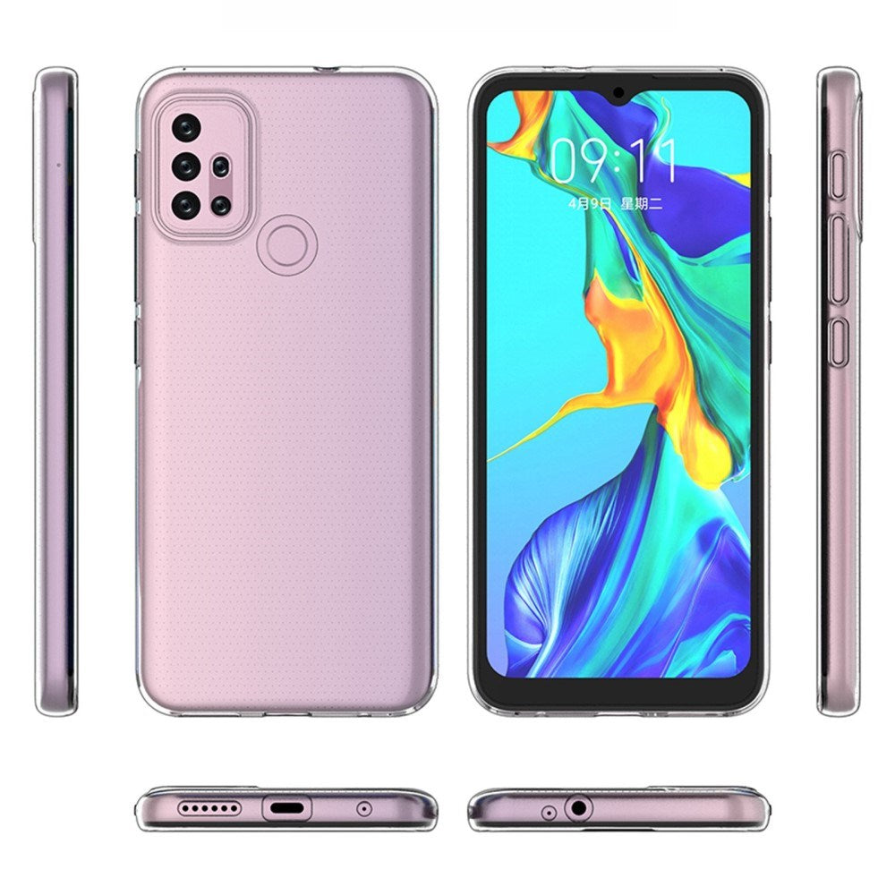 EIDERWOOD Motorola Moto G10 / G20 / G30 Fleksibelt Plast Deksel - Gjennomsiktig