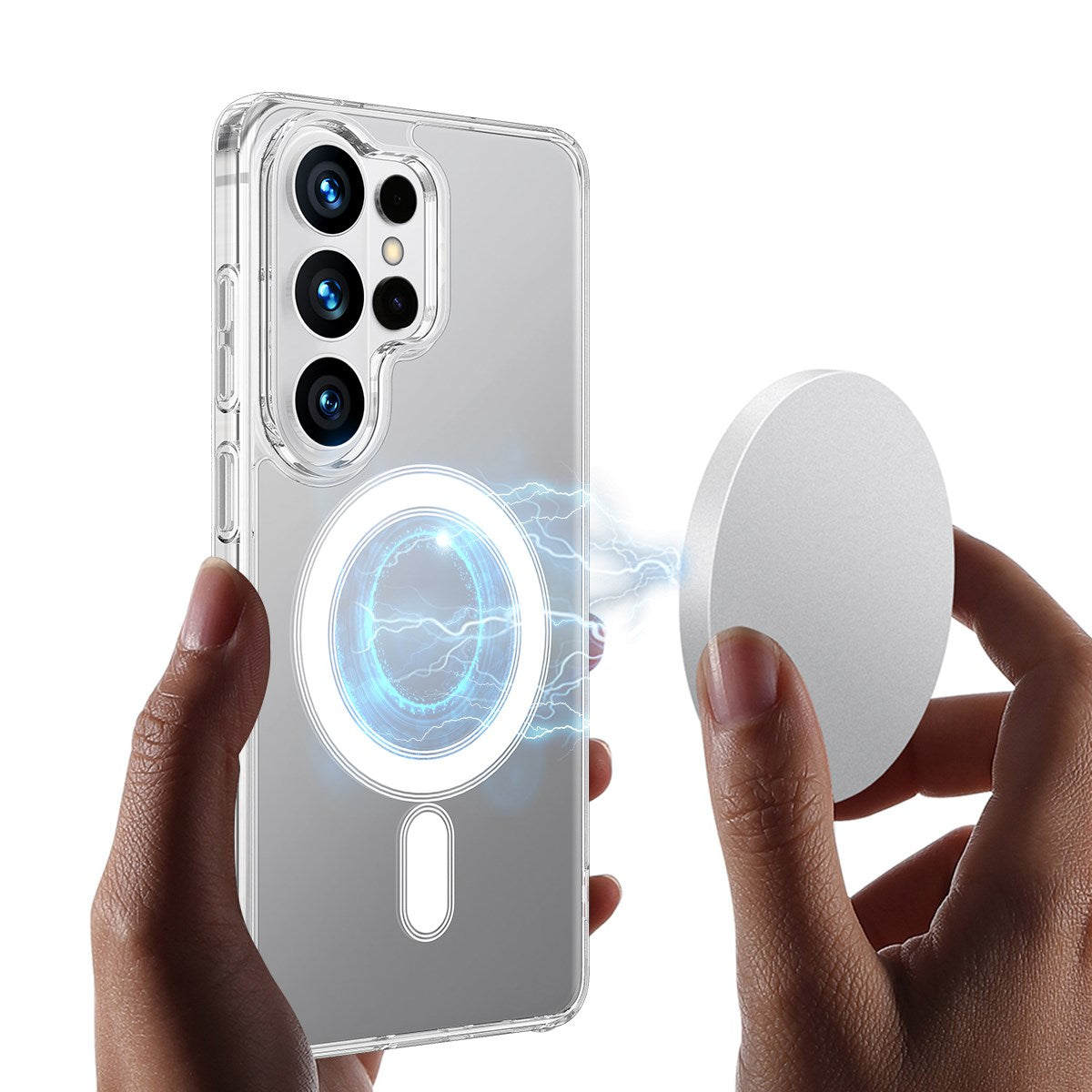 Samsung Galaxy S26 Ultra EIDERWOOD Hybrid Plast Deksel - MagSafe Kompatibel - Gjennomsiktig