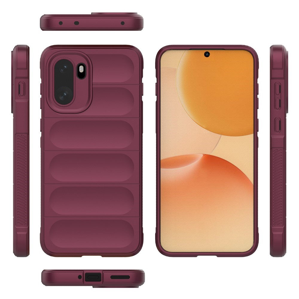 EIDERWOOD OnePlus 15R Fleksibelt Plast Deksel - Mørkrød