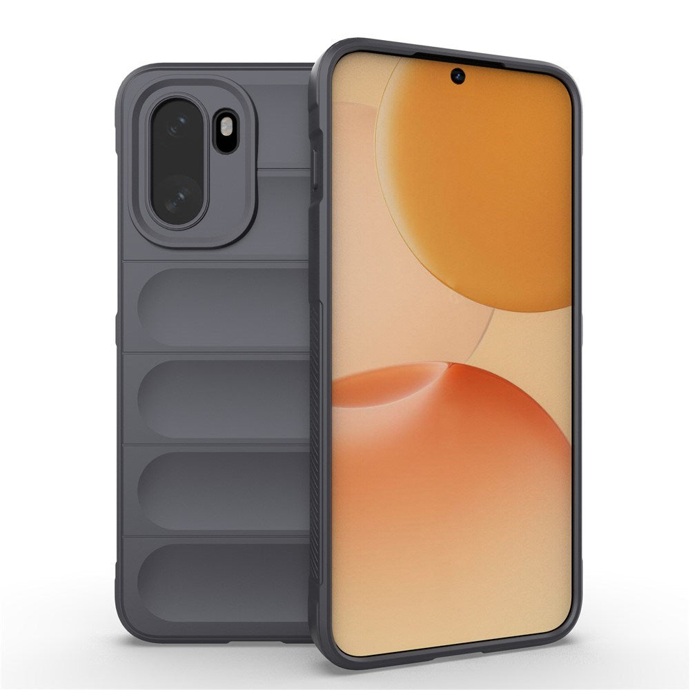 EIDERWOOD OnePlus 15R Fleksibelt Plast Deksel - Mørkgrå