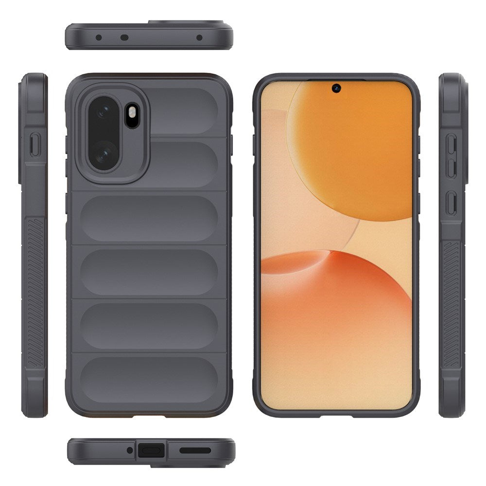 EIDERWOOD OnePlus 15R Fleksibelt Plast Deksel - Mørkgrå