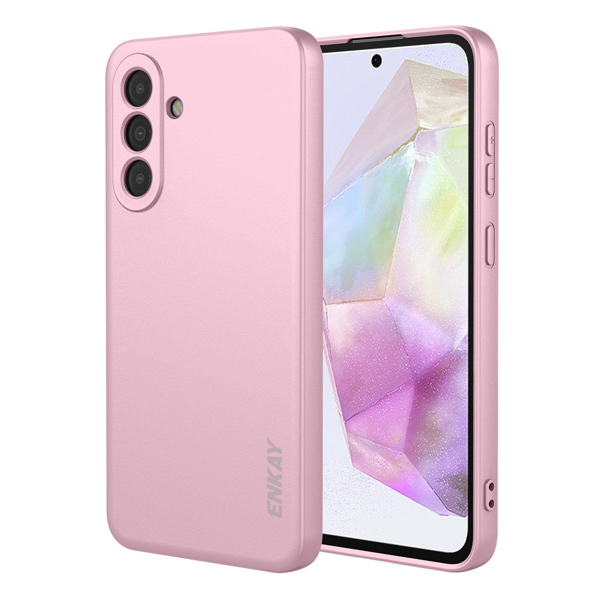 Samsung Galaxy A37 ENKAY Silikon Deksel - Rosa