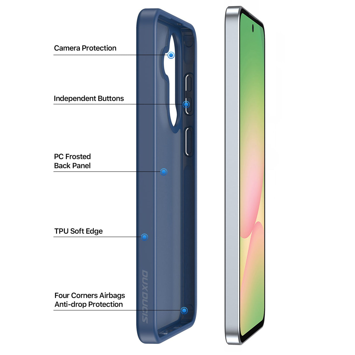 Samsung Galaxy A57 DUX DUCIS Hybrid Deksel - Blå