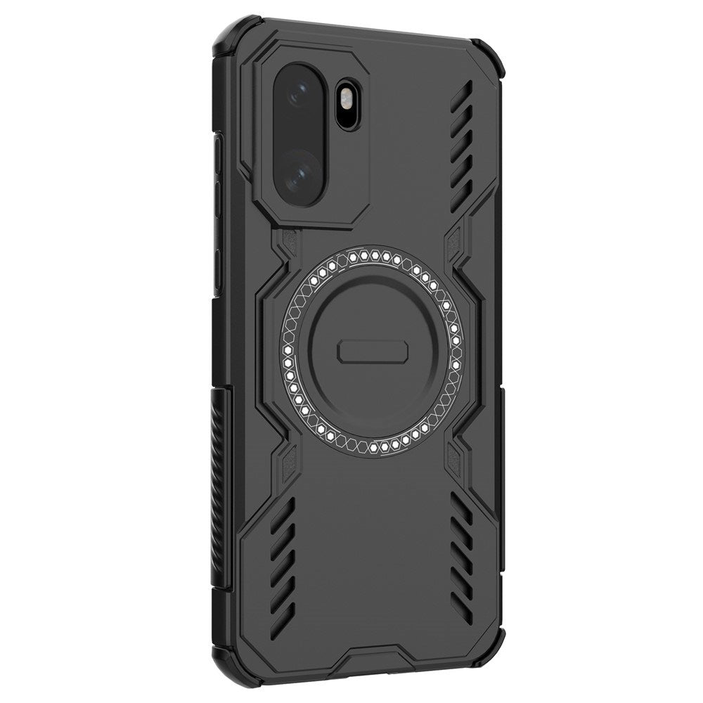 EIDERWOOD OnePlus 15R Håndverker Deksel m. Varmeavledning - MagSafe Kompatibel - Svart