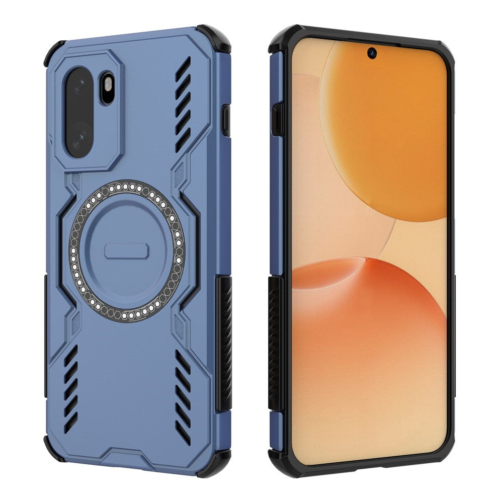 EIDERWOOD OnePlus 15R Håndverker Deksel m. Varmeavledning - MagSafe Kompatibel - Blå