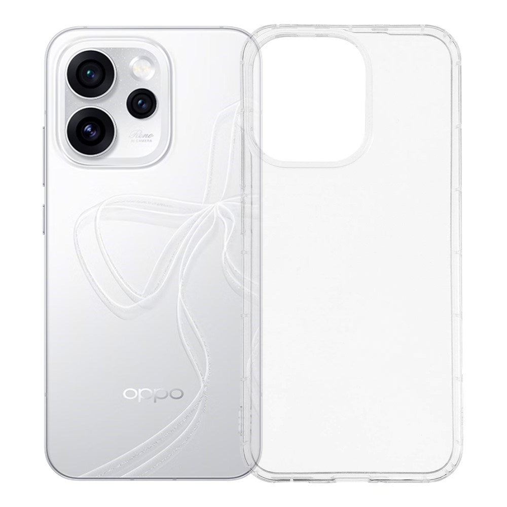 OPPO Reno15 (5G) EIDERWOOD Fleksibelt Plast Deksel - Gjennomsiktig