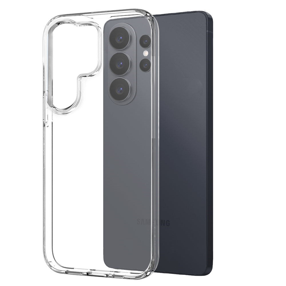 Samsung Galaxy S26 Ultra NORTHJO 3-i-1 Beskyttelsessett m. Fleksibelt Plast Deksel / Herdet Skjermbeskyttelsesglass / Kameralinsebeskytterglass - Gjennomsiktig