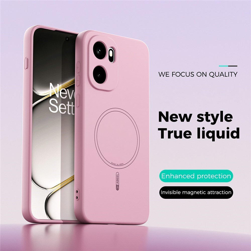 OnePlus 15R EIDERWOOD Silikon Deksel - MagSafe Kompatibel - Rosa