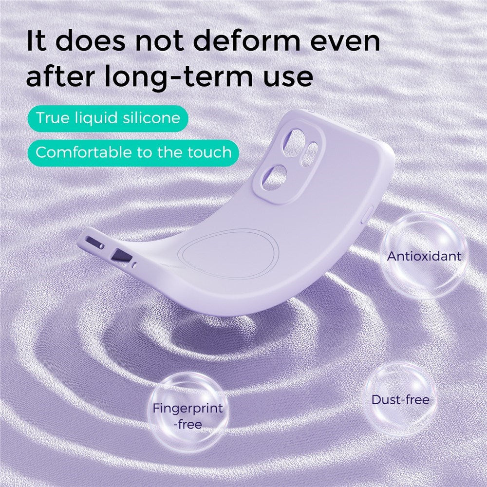 OnePlus 15R EIDERWOOD Silikon Deksel - MagSafe Kompatibel - Lyseblå