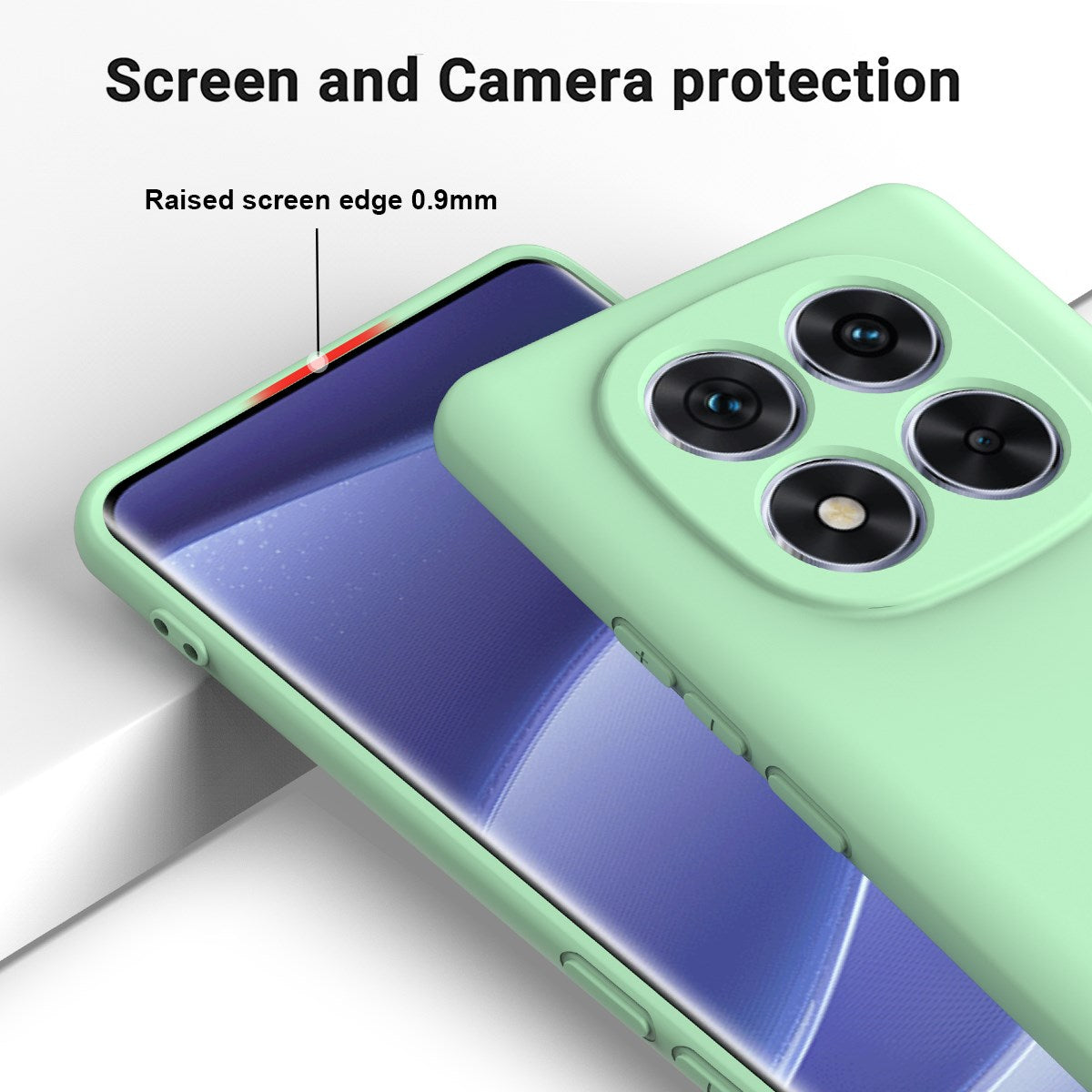 Xiaomi Redmi Note 15 Pro (5G) EIDERWOOD Silikon Deksel m. Rem - Grønn