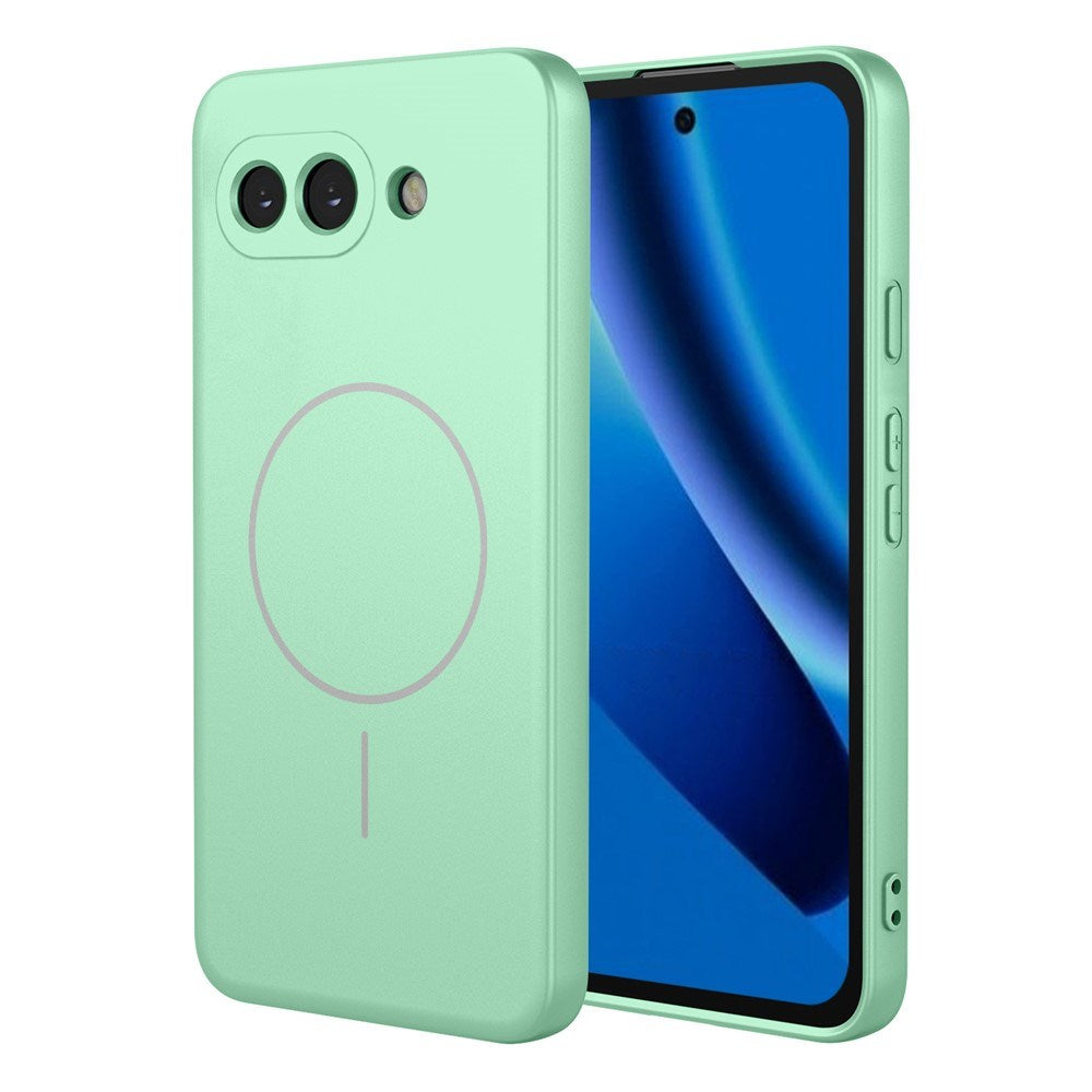 Google Pixel 10a EIDERWOOD Fleksibelt Plast Deksel – MagSafe Kompatibel – Lysegrønn