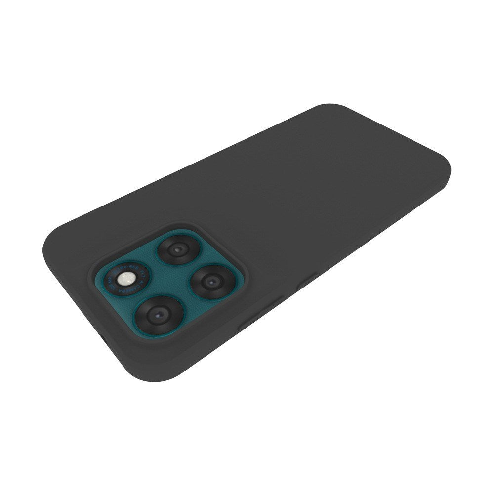 Motorola Moto G77 / G67 EIDERWOOD Matt Fleksibel Plast Deksel - Svart