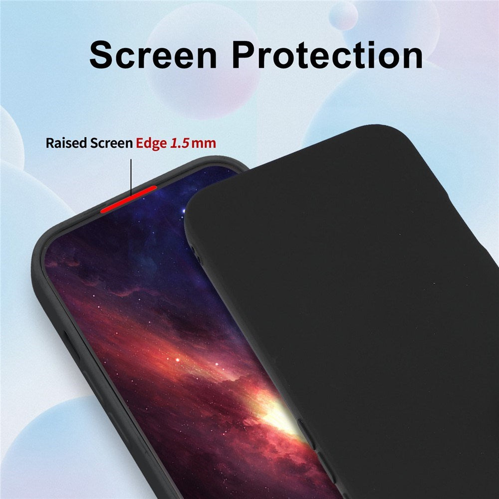 OPPO Reno15 F (5G) EIDERWOOD Fleksibelt Plast Bak Deksel - Svart