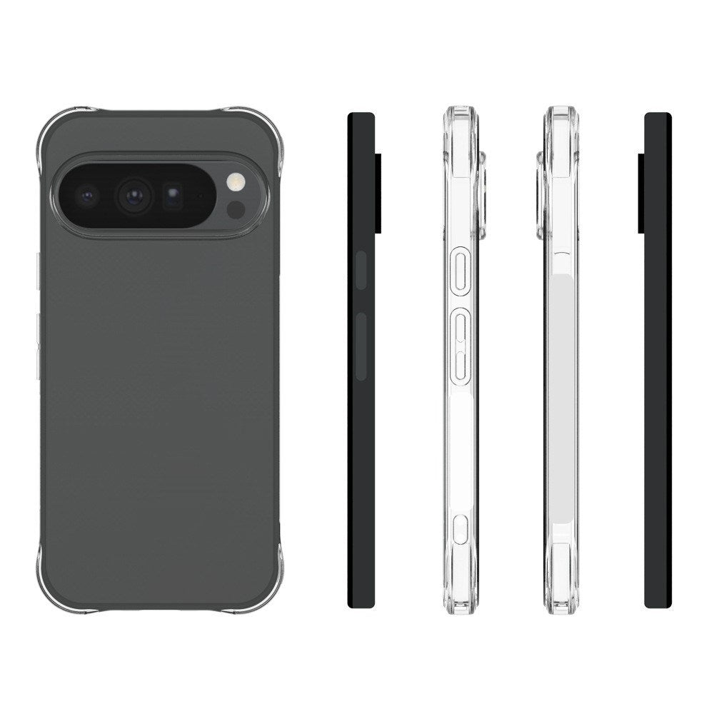 Google Pixel 11 Pro XL EIDERWOOD Fleksibelt Plast Deksel m. Forsterkede Hjørner - Gjennomsiktig