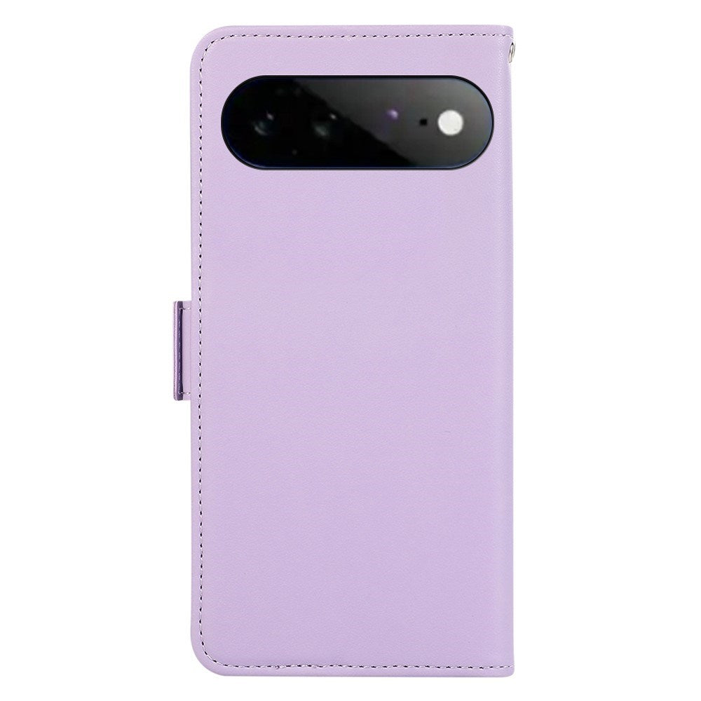EIDERWOOD Google Pixel 11 Pro XL Flipp Deksel med RFID-Blokkering & Kortholder – Lilla