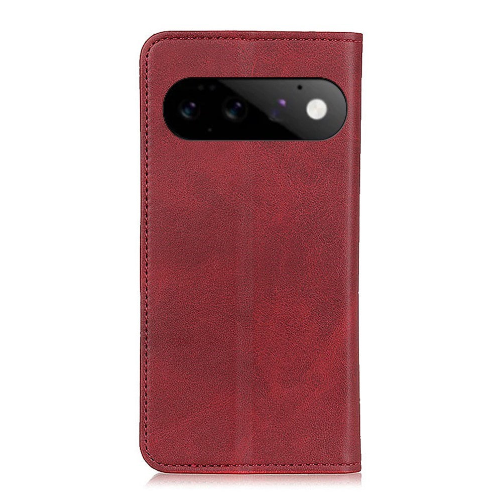EIDERWOOD Google Pixel 11 / 11 Pro Kunstskinn Flip Deksel - Kortholder & Stativfunksjon - Rød