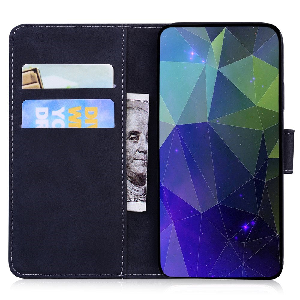 Honor 600 Lite EIDERWOOD Kunstskinn Flip Deksel - Svart