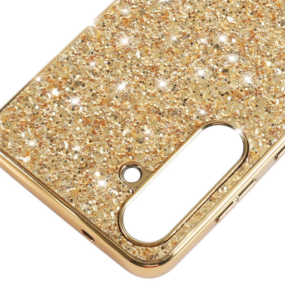 Samsung Galaxy A57 EIDERWOOD Plast Glitter Deksel - Rød