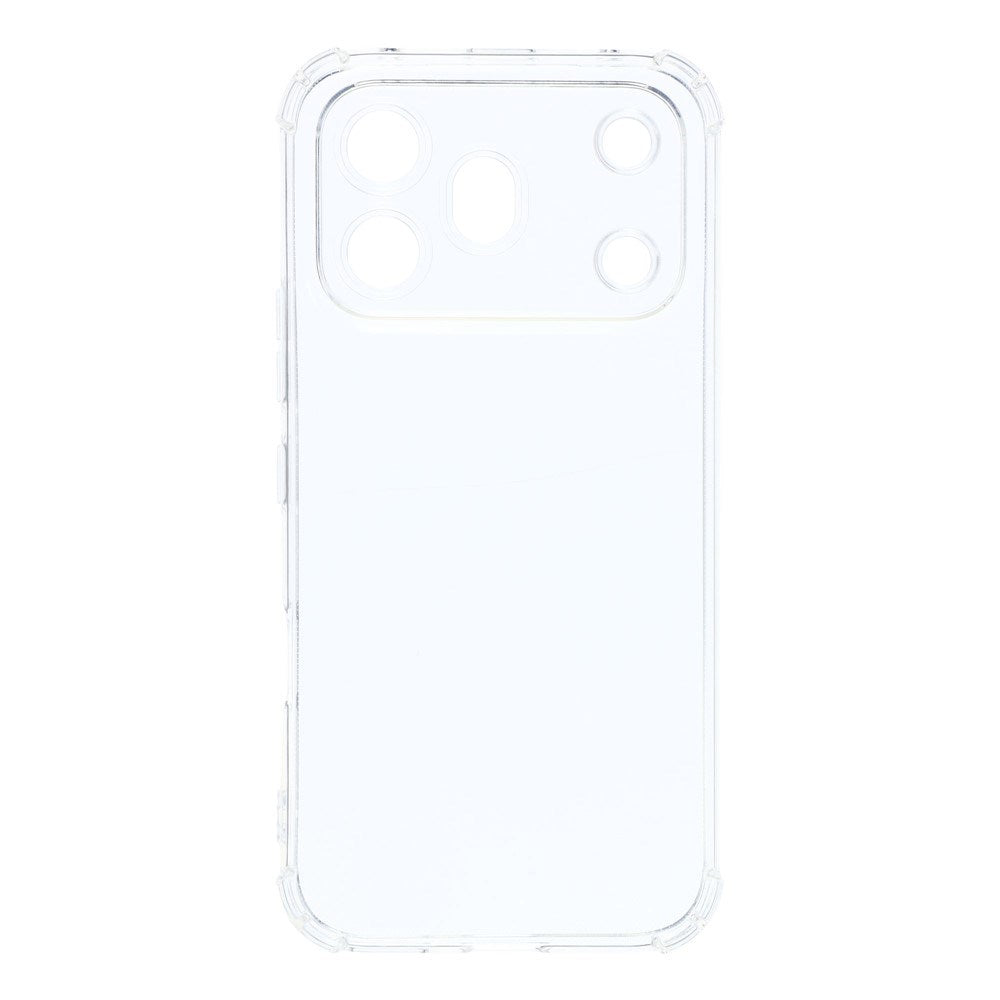 Honor 600 Pro EIDERWOOD Fleksibelt Plast Deksel m. Støtabsorberende Hjørner - Gjennomsiktig