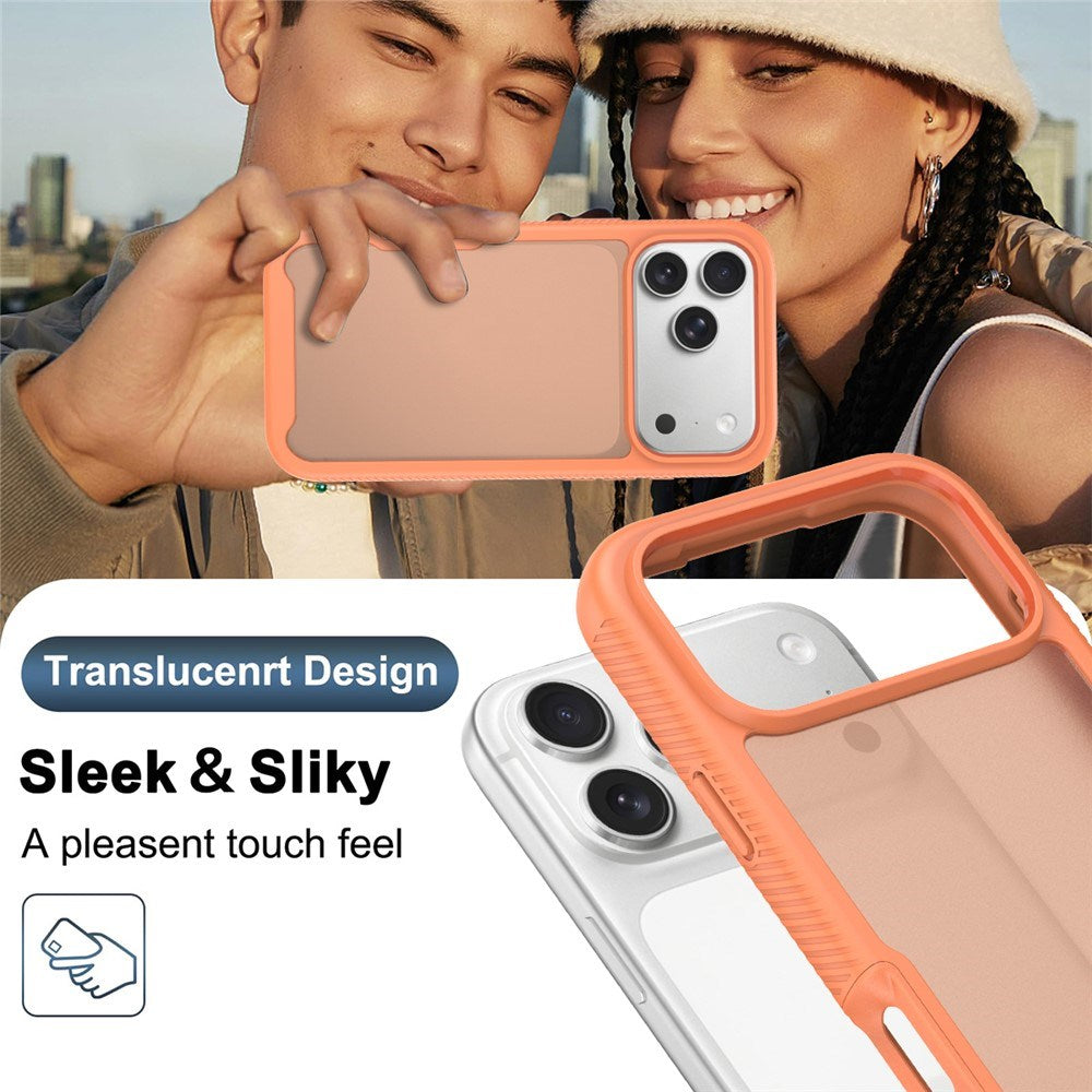 iPhone 18 Pro Max / 17 Pro Max EIDERWOOD Todelt Matt Hybrid Plast Deksel - Oransje