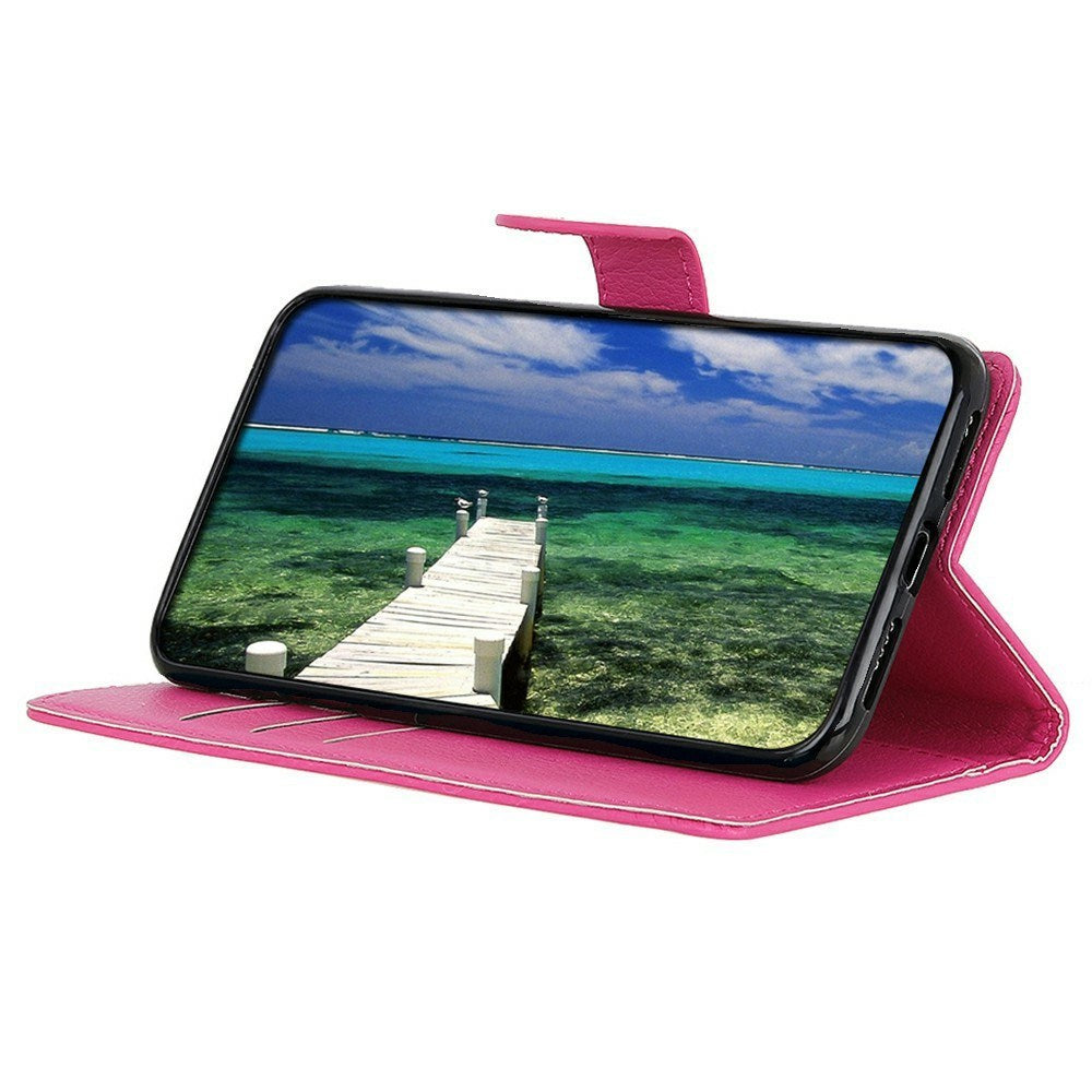 OPPO Find X9 Ultra EIDERWOOD Kunstskinn Flip Deksel m. Kortlomme & Stativfunksjon - Rosa