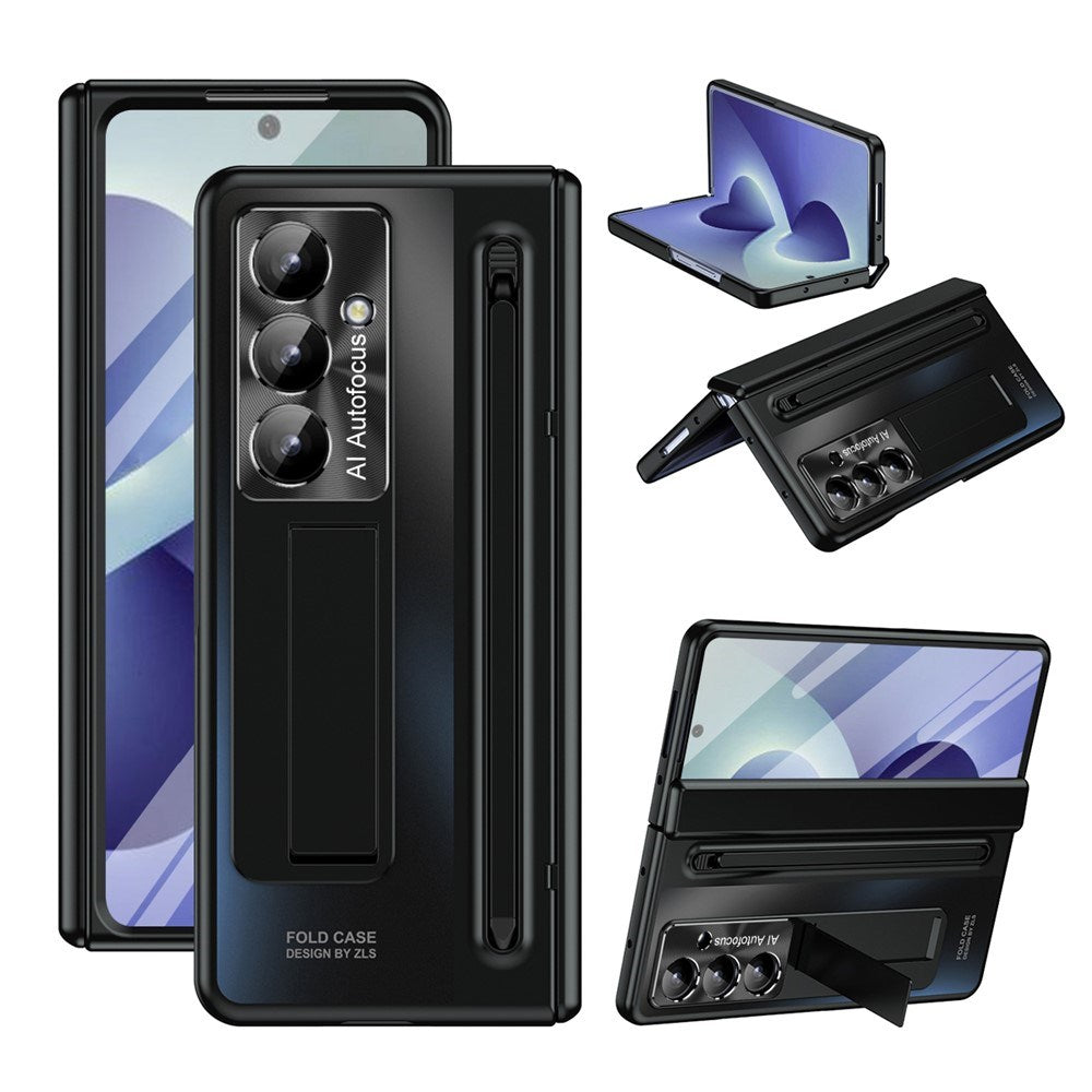 Samsung Galaxy Z Fold8 Ultra EIDERWOOD Deksel med Stylus Penn & Støtte - Svart