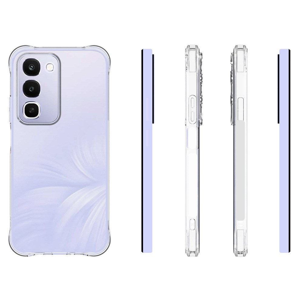 Realme C100 EIDERWOOD Fleksibelt Plast Deksel m. Støtabsorberende Hjørner - Gjennomsiktig