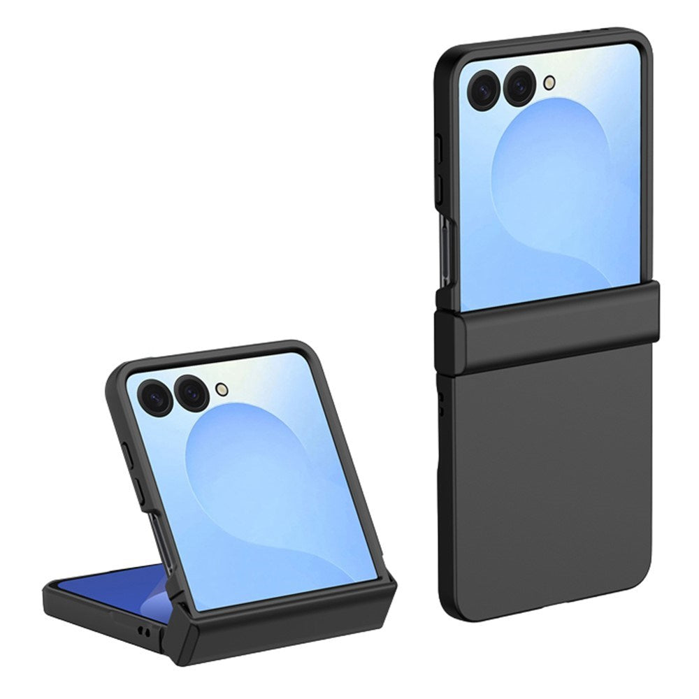 Samsung Galaxy Z Flip8 EIDERWOOD Hard Plast Deksel med Hengsel - Gul