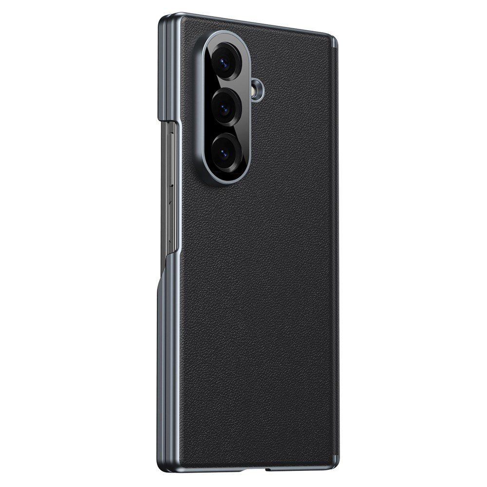 Samsung Galaxy Z Fold8 Kunstskinn Bak Deksel - Svart