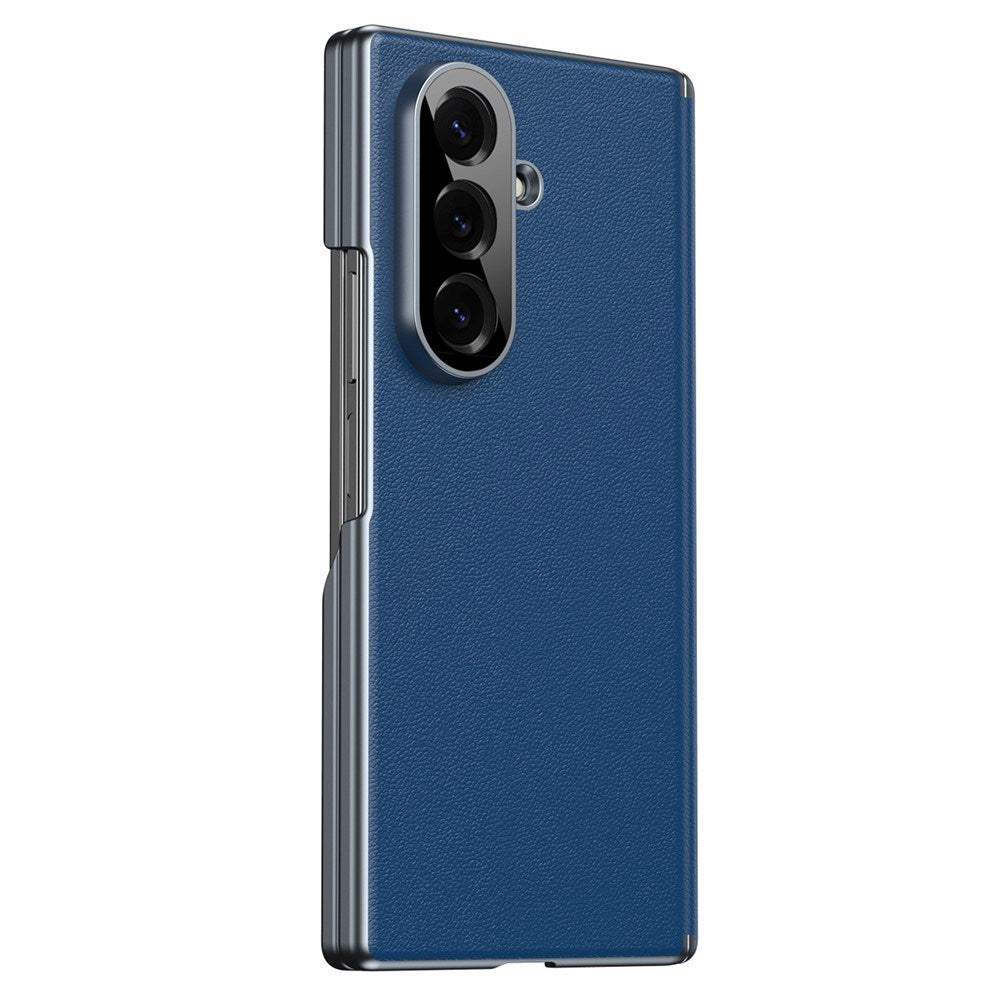 Samsung Galaxy Z Fold8 Kunstskinn Bak Deksel - Blå