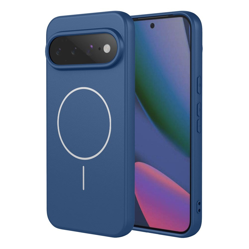 Google Pixel 11 Pro XL EIDERWOOD Fleksibelt Plast Deksel m. Fôr Innvendig - MagSafe Kompatibel - Blå