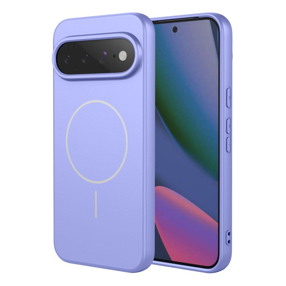 Google Pixel 11 Pro XL EIDERWOOD Fleksibelt Plast Deksel m. Fôr Innvendig - MagSafe Kompatibel - Lilla