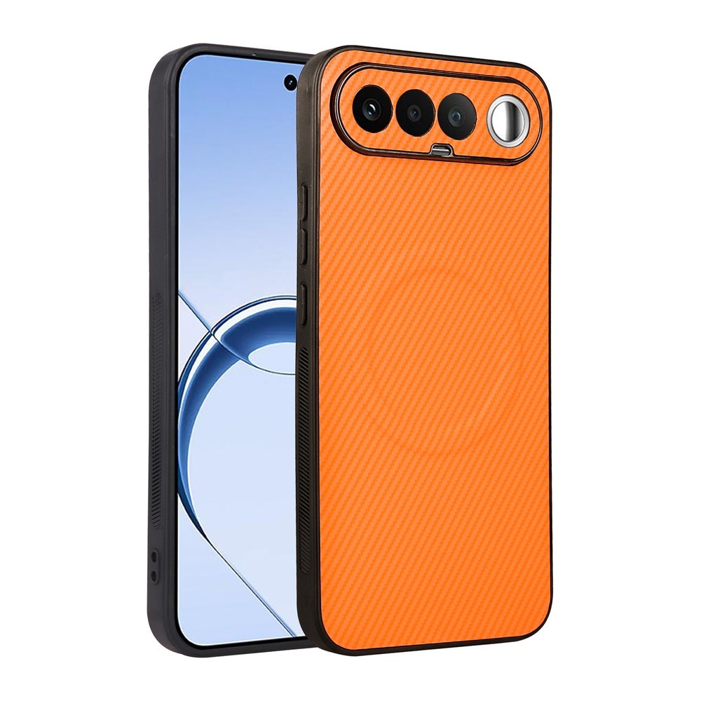 Realme 16 EIDERWOOD Hybrid Carbon Deksel - MagSafe Kompatibel - Oransje