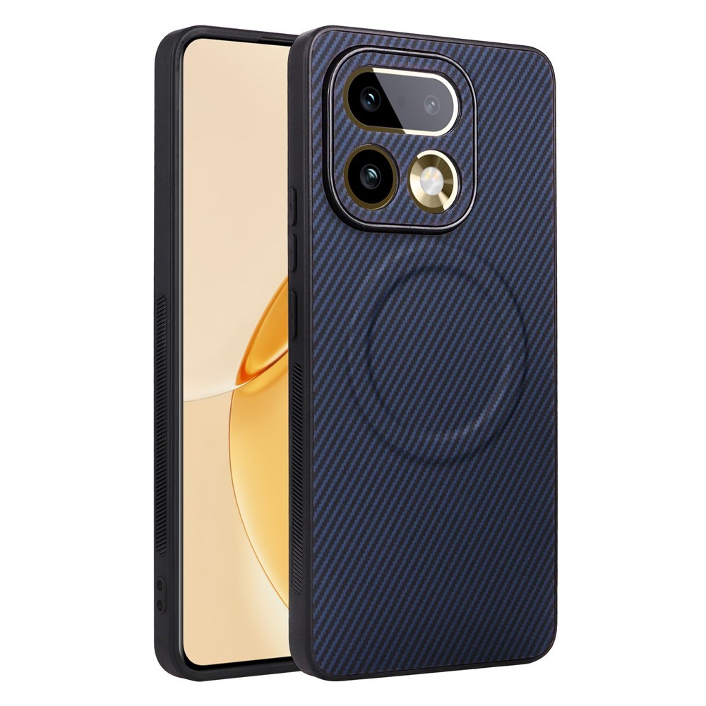Realme 16 Pro EIDERWOOD Hybrid Carbon Deksel - MagSafe Kompatibel - Blå