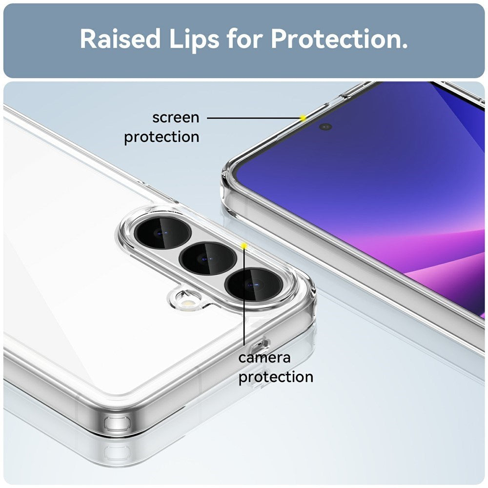 Samsung Galaxy S26 FE EIDERWOOD Hybrid Deksel - Gjennemsiktig